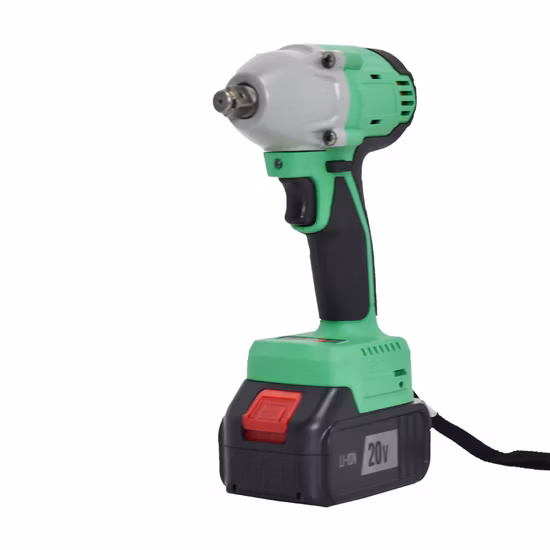 430nm High Torque Cordless Brushless Impact Wrench with Two 4.0ah Battery, Four Sockets and BMC Box